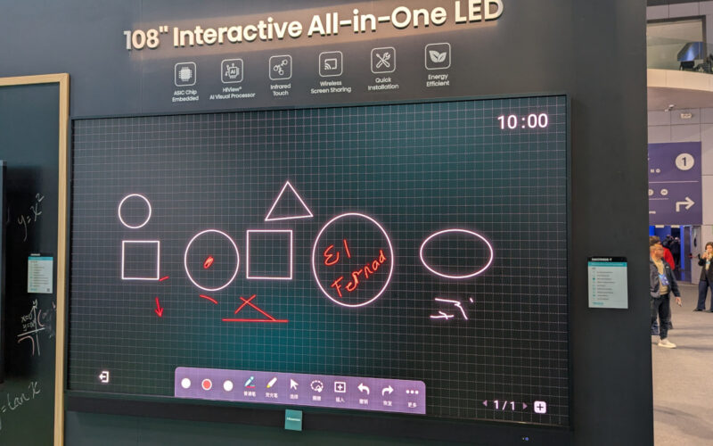 Hisense Interactive All-in-One LED (Image: Sixteen:Nine)