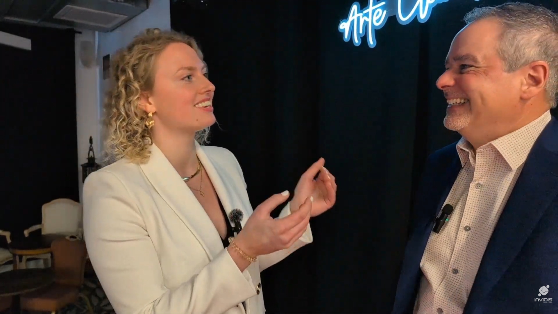 Bluefin CEO Frank Pisano and Sixteen:Nine editor Antonia Hamberger (Image: Sixteen:Nine)