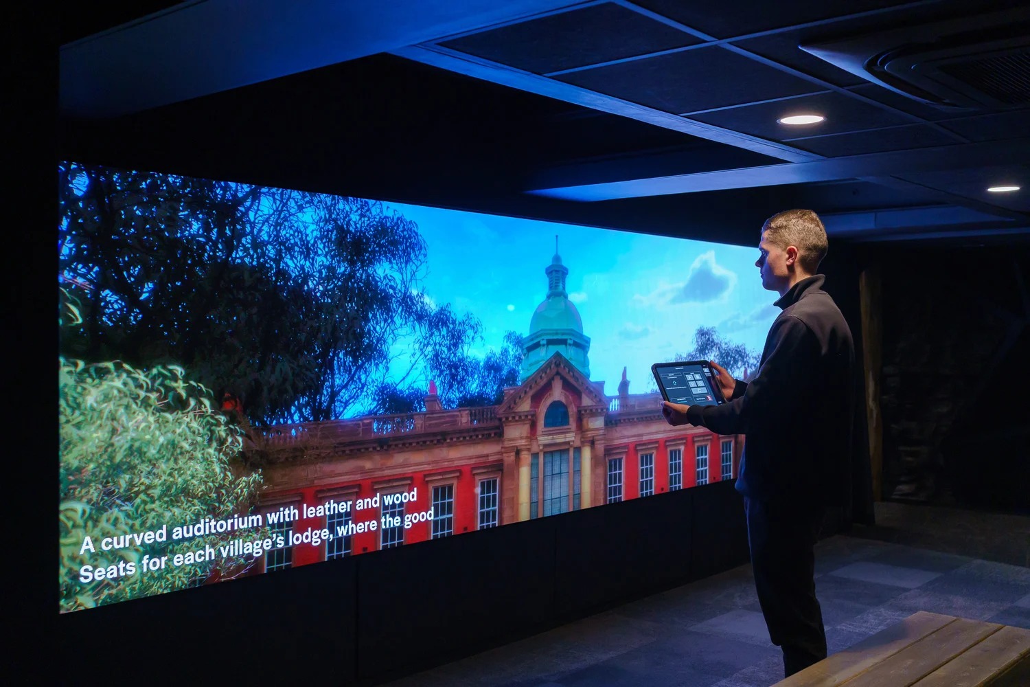 Electrosonic adds immersive AV experiences to historic Redhills Miners Hall